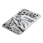 1940のスピード漫画フレキシブル磁石 マグネット (左側)