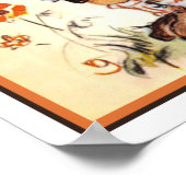 1940のハンメルプリント – 彼は私を愛している ポスター (角)