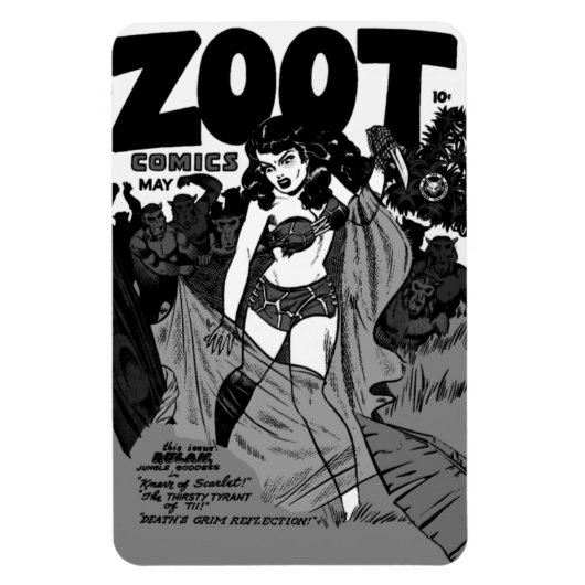 1940のZOOT漫画フレキシブル磁石 マグネット (縦)