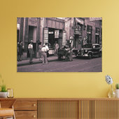 1940スペイン通り写真ロペス美しいパーラー キャンバスプリント (インサイチュ (リビング))