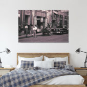 1940スペイン通り写真ロペス美しいパーラー キャンバスプリント (インサイチュ (寝室))