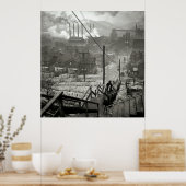 1940ピッツバーグのミル地区 ポスター (キッチン)