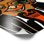 1940ヴィンテージハロウィンブラックキャッツ フォトプリント            (角)