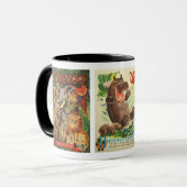 1940子供の「動物園で」テーマ マグカップ (正面左)