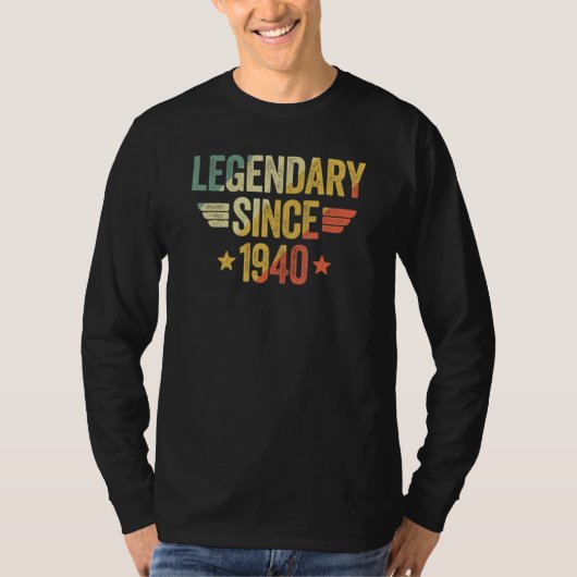 1940年から伝説的存在 Tシャツ (正面)