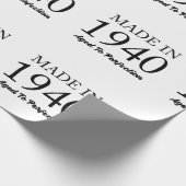 1940年に作られる ラッピングペーパー (角)