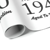 1940年に作られる ラッピングペーパー (ロールコーナー)