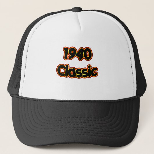 1940年のクラシック キャップ (正面)
