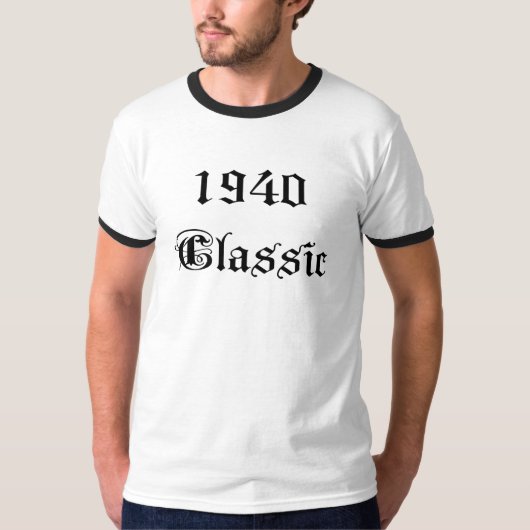 1940年のクラシック Tシャツ (正面)