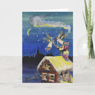 1940年のクリスマスカード シーズンカード