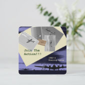 1940年のテーマパーティの招待状 招待状 (スタンド正面)