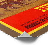 1940年のワゴン車の実素晴らし果実 ポスター (角)