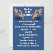 1940年の二つのロージー結婚ズ 招待状 (正面)