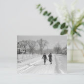 1940年の学校からの帰り道 ポストカード (スタンド正面)