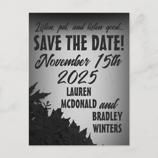 1940年の映画ノア結婚の救新作 ポストカード (正面)