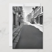 1940年のwhodunit殺人事件の謎1940スタイルディナーパーティー 招待状 (裏面)