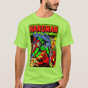 1940年クラシックのHANGMAN漫画Tシャツ Tシャツ