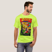 1940年クラシックのZOOT漫画Tシャツ Tシャツ (正面フル)