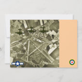 1940年ダンス/パーティー招待状 招待状 (裏面)