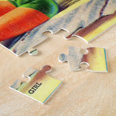 1940年代のグラマー・ガール ジグソーパズル (側面)