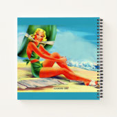 1940年代のグラマー・ガール ノートブック (裏面)