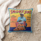 1940年代のスモーキージムのサツマイモクラートラベル クッション (ブランケット)