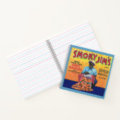 1940年代のスモーキージムのサツマイモクラートラベル ノートブック (内部)