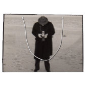 1940年代のビーチ ラージペーパーバッグ (裏面)