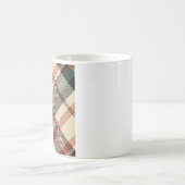 1940年代のプレイドマグカップ コーヒーマグカップ (中央)