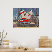 1940年代のペンシルバニアRRポスター ポスター (キッチン)