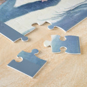 1940年代のホッキョクグマとペンギン ジグソーパズル (側面)