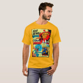 1940年代のホーリオークコミックス広告Tシャツ Tシャツ (正面フル)