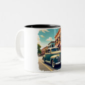 1940年代のヴィンテージカー マグカップ (正面左)