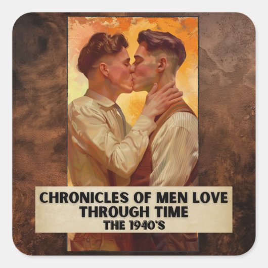 1940年代の人々の愛の歴史 スクエアシール (正面)