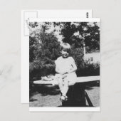 1940年代の子供の世話 ポストカード (正面/裏面)