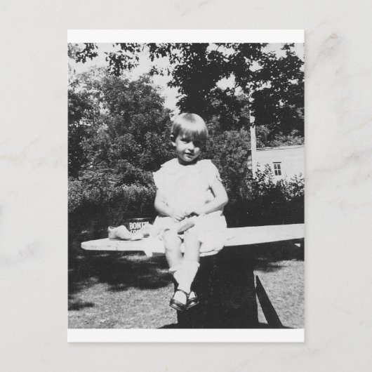 1940年代の子供の世話 ポストカード (正面)