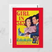 1940年代の映画『Girl in 313』 ポストカード (正面/裏面)