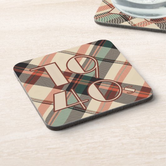 1940年代の枕 コースター (左側)