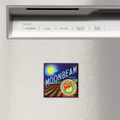 1940年代の果輪状ラベルMoonbeamブランド柑橘類 マグネット (インサイチュ (食洗機))