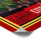 1940年代の柑橘系フルーツAd-12x16 ポスター (角)