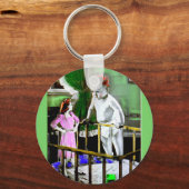 1940年代の母親と彼女の巨大なベビー キーホルダー (正面)