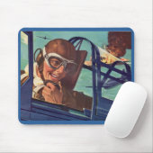 1940年代の第二次世界大戦の空中戦 マウスパッド (マウス)