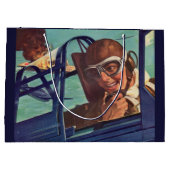 1940年代の第二次世界大戦の空中戦 ラージペーパーバッグ (裏面)