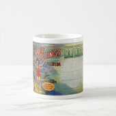 1940年代の銀春フロリダポストカードコーヒーマグ コーヒーマグカップ (中央)