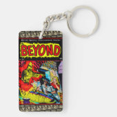 1940年代のBeyond Acrylic Keychain キーホルダー (裏面)