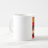 1940年代のLURID DETECTIVE MAG COVER コーヒーマグカップ (正面左)