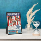 1940年代のWWII軍隊広告 フォトプラーク (側面)