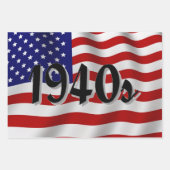 1940年代アメリカ国旗 ラッピングペーパーシート (正面3)