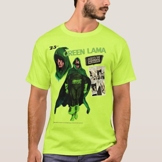 1940年代グリーンラマ"キャラクター"Tシャツ Tシャツ (正面)