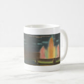 1940年代ジョエル・ハートパーク噴水、アトランタ、GA コーヒーマグカップ (正面右)